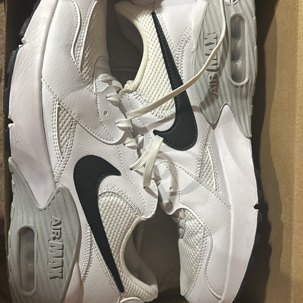 Nike Air Max 90 white/black mens Sz 10.5